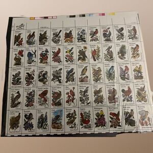 MNH Scott #1953-2002 50 State Birds & Flowers 20 Cent Stamp Sheet of 50 Stamps